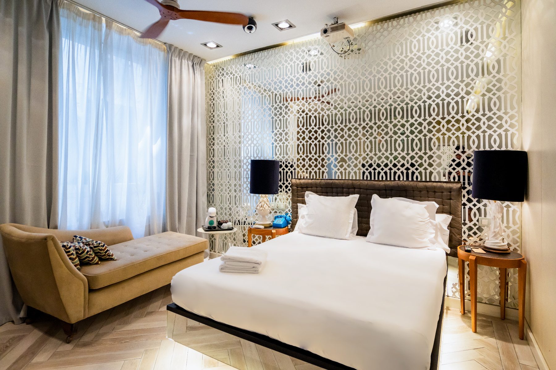 Baño y detalle de Junior Suite
